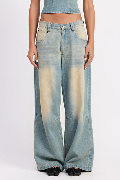 Beacon Low Rise Baggy Denim