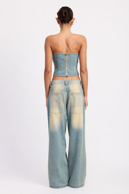 Beacon Low Rise Baggy Denim