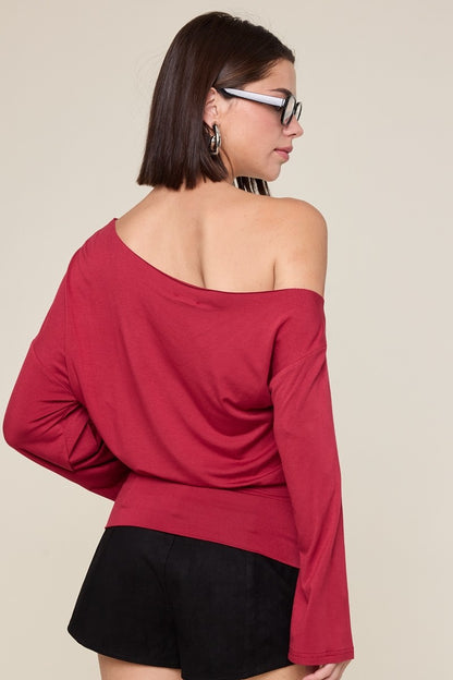 Faneuil One Shoulder Top