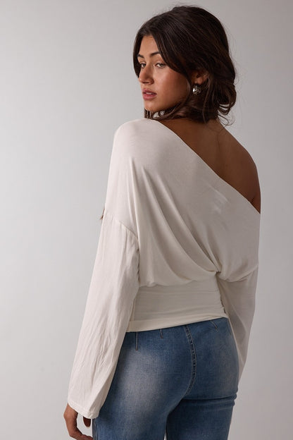Faneuil One Shoulder Top