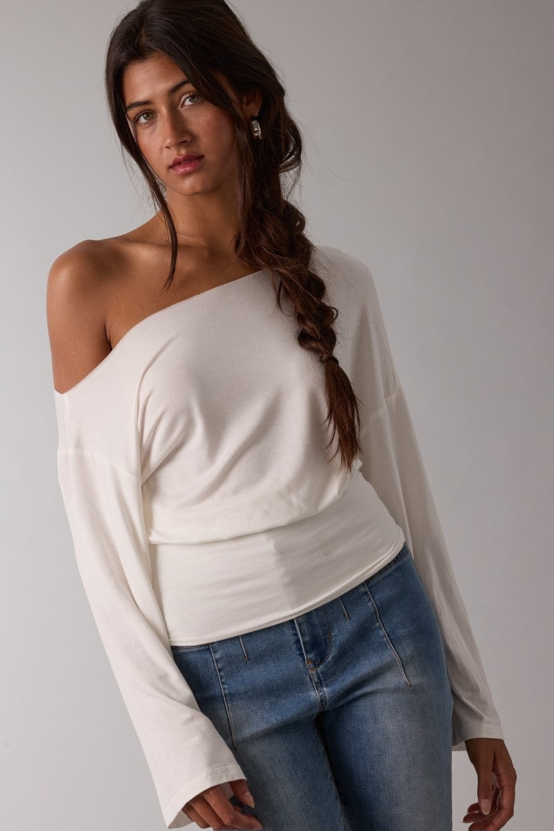 Faneuil One Shoulder Top